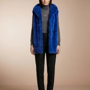 GILET IN PELLICCIA DI VISONE
